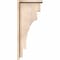 Ekena Millwork Mediterranean Smooth Corbel w/Backplate, Douglas Fir, 5 1/2"W x 12"D x 28"H COR06X12X28MED01SDF - alternate 2